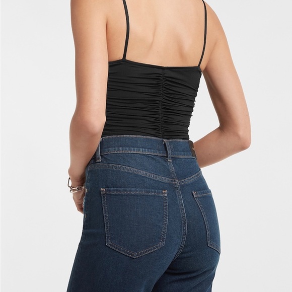 NWT! Express Body Contour Compression Ruched Body Suit - Picture 3 of 12